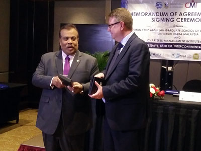 University Utara Malaysia becomes CMI latest’s international HE partner